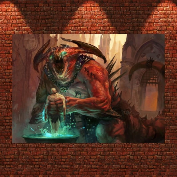 Magic The Gathering Poster, Game Print