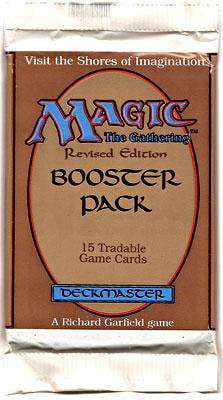 Magic The Gathering Revised Booster Pack - Walmart.com
