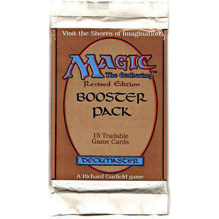 Magic The Gathering Revised Booster Pack - Walmart.com