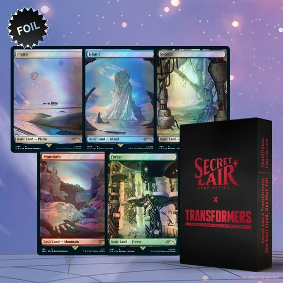 Magic: The Gathering Secret Lair: Transformers: One Shall Stand, One Shall Fall (Foil)