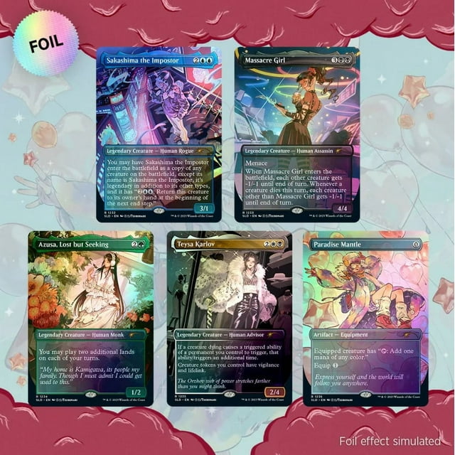 MAGIC MTG 2023 Secret Lair Winter Superdrop, City Styles Traditional Foil Edition