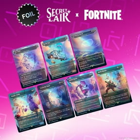 Magic: The Gathering TCG - Secret Lair x Fortnite - Foil [Card Game, 2 Players]