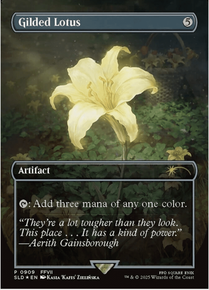 Secret Lair Final Fantasy Lotus | Collectible card storage