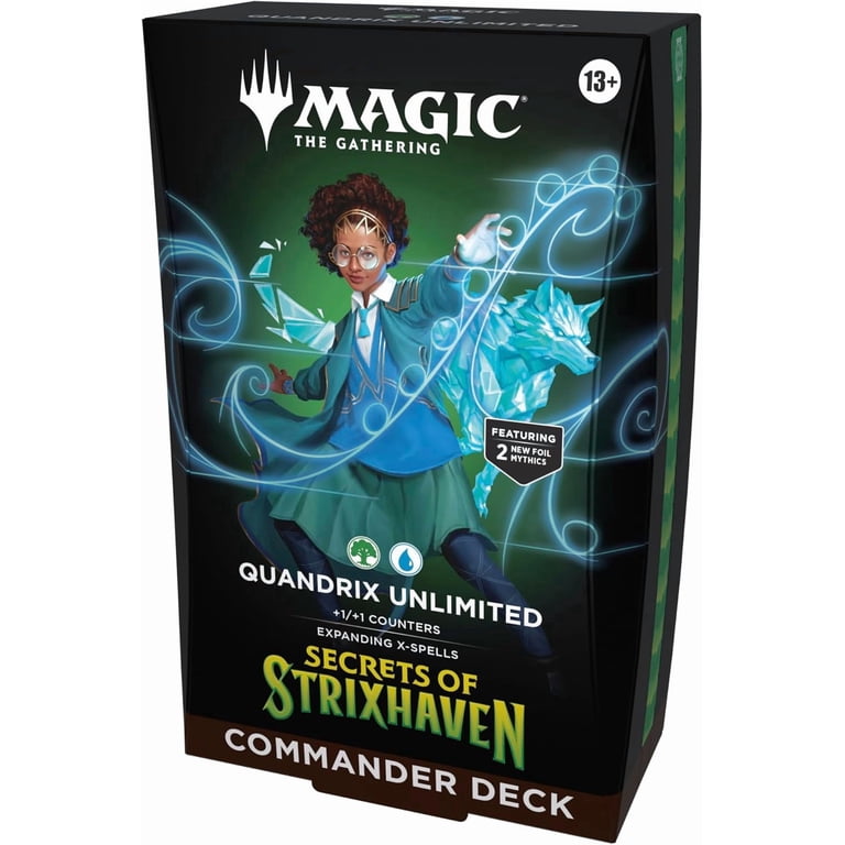 mtg commander deck tester Magic: The Gathering March of The Machine ~~~~ Each March of the Machine Draft Booster contains 15 cards and 1 token/ad card or Helper card Mage Tech Card Deck Box