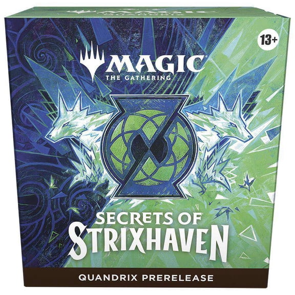 Magic The Gathering Secrets of Strixhaven Prerelease Kit [QUANDRIX - 6 PLAY Booster Packs]