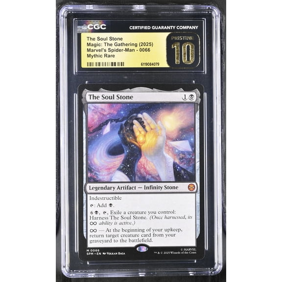 Magic: The Gathering Soul Stone Marvel's Spider-Man Mythic Rare PRISTINE 10