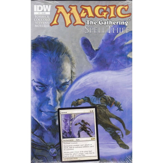 Magic: The Gathering-Spell Thief #1 (with card) VF ; IDW Comic Book