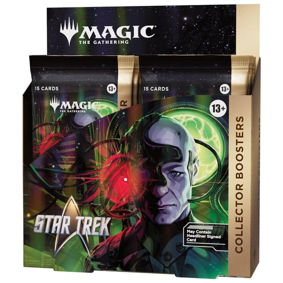 Collectible Magic: The Gathering Star Trek Collector Booster Box - 12 Packs