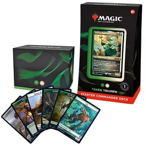Magic: The Gathering Starter Commander Deck Token Triumph (Green-White)