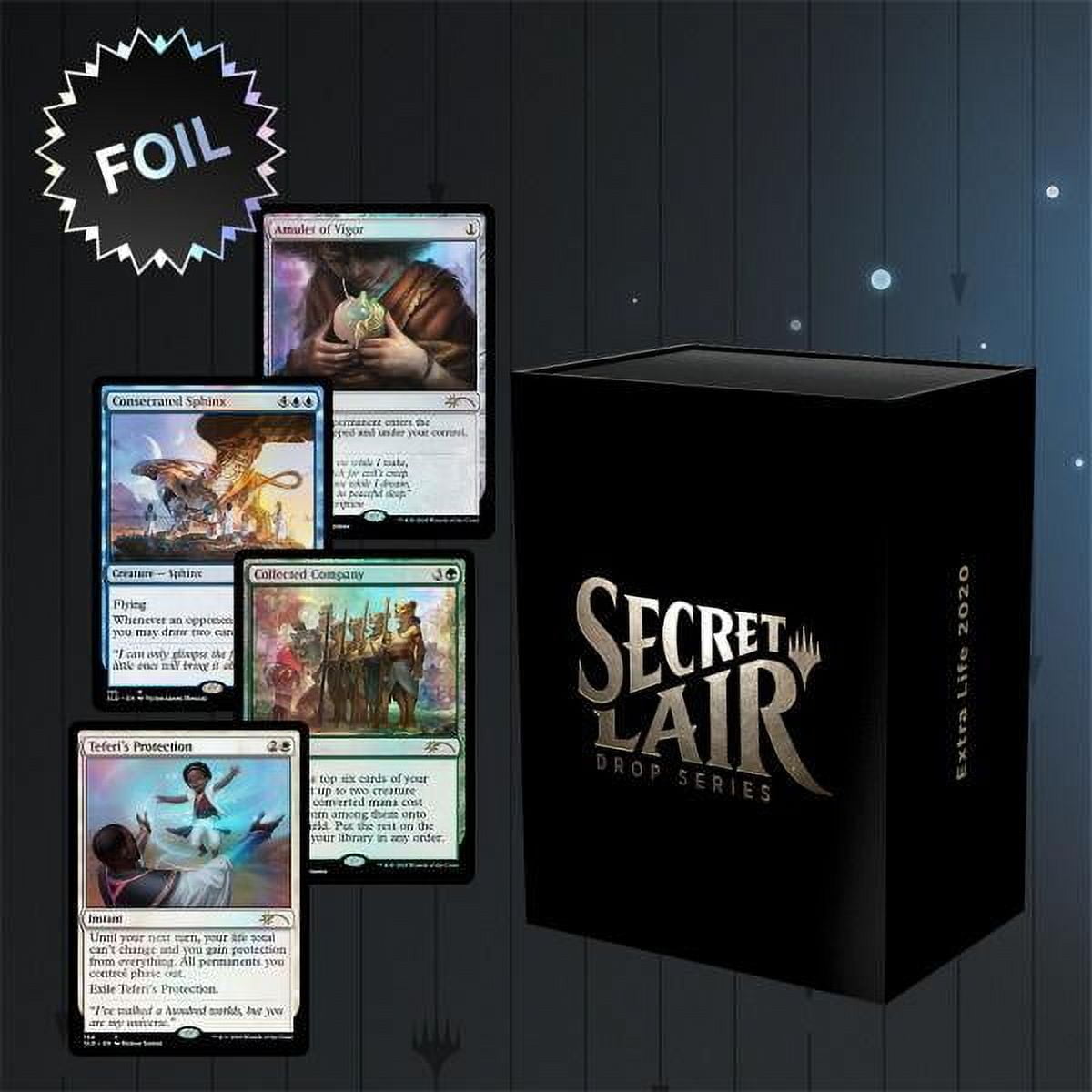 Magic: The Gathering TCG - Secret Lair Drop Series - Extra Life 2020 [Card  Game, 2 Players]
