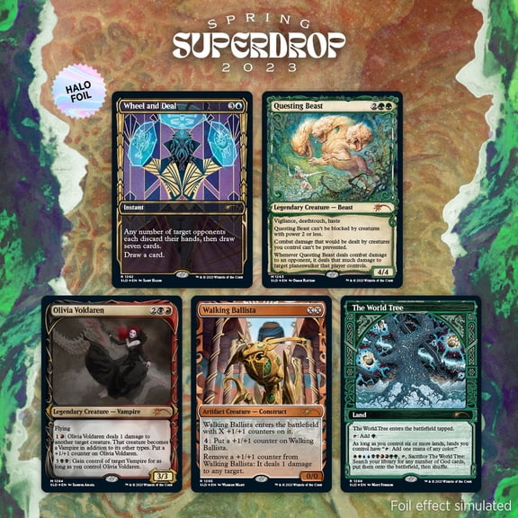 Magic: The Gathering TCG - Secret Lair Drop Series - Showcase: March of The Machine Vol. 1 - Halo Foil [Card Game, 2 Players]