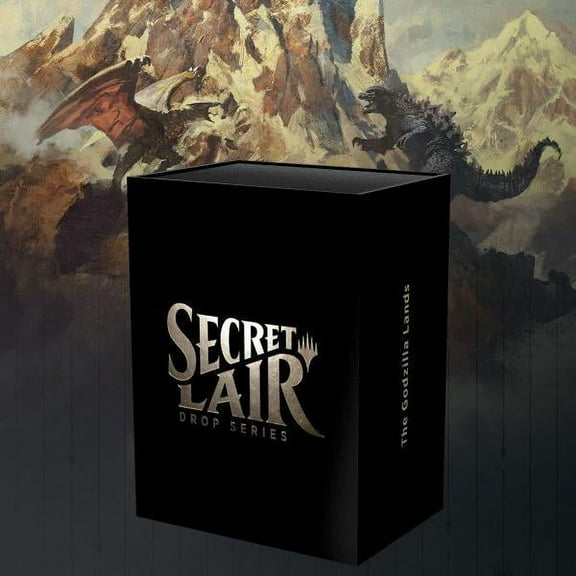 Magic: The Gathering TCG - Secret Lair Drop Series - The Godzilla Lands [Card Game, 2 Players]