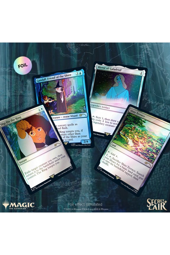 - Secret Lair - More Adventures in Middle-earth Foil Edition [Card Game, 2 Players]