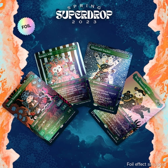 Magic: The Gathering TCG - Secret Lair Spring Superdrop 2023 - Nature is Adorable - Foil Edition [Card Game, 2 Players]