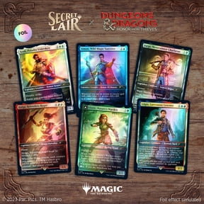 Magic: The Gathering TCG - Secret Lair x Dungeons & Dragons: Honor Among Thieves - Foil Edition [Card Game, 2 Players]
