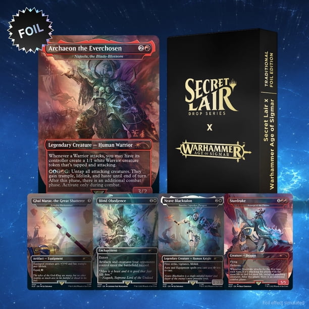 MTG Warhammer Foil | Card game logistics for ecommerce - Walmart