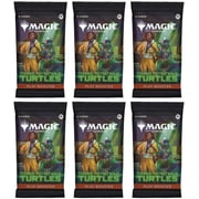 Collectible Magic The Gathering Teenage Mutant Ninja Turtles LOT of 6 PLAY Booster Packs