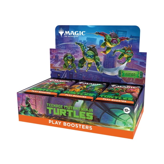 Magic: The Gathering Teenage Mutant Ninja Turtles Play Booster Box  Collectible MTG Cards, Strategy Deck Expansion, Fun for Kids and Adults