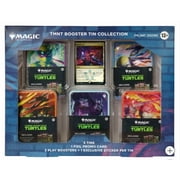 Collectible Magic The Gathering Teenage Mutant Ninja Turtles Universes Beyond Tin Booster Collection Officially Licensed 5 Tins 15 Play Booster Packs