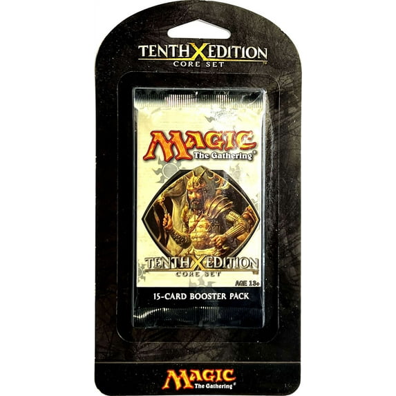Collectible Magic The Gathering Tenth Edition Blister Pack