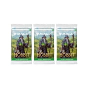 Magic The Gathering The Hobbit Play Booster Pack Lot - 3 Packs