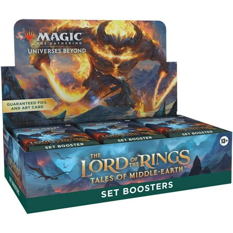 Magic: The Gathering The Lord of The Rings: Tales of Middle-Earth Set  Booster Box (30 Packs) 