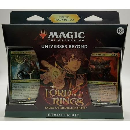 Magic: The Gathering The Lord of The Rings: Tales of Middle-Earth Starter Kit ( Two 60 Card Decks)