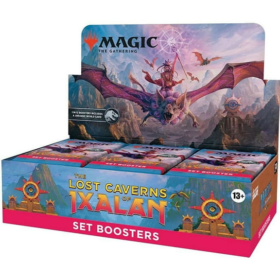 Magic: The Gathering The Lost Caverns of Ixalan Set Boosters Box - 30 Booster Set + 1 Box Topper Card (361 Magic Cards)