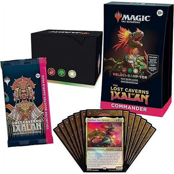 Magic The Gathering The Lost Caverns of Ixalan Veloci-Ramp-Tor Commander Deck