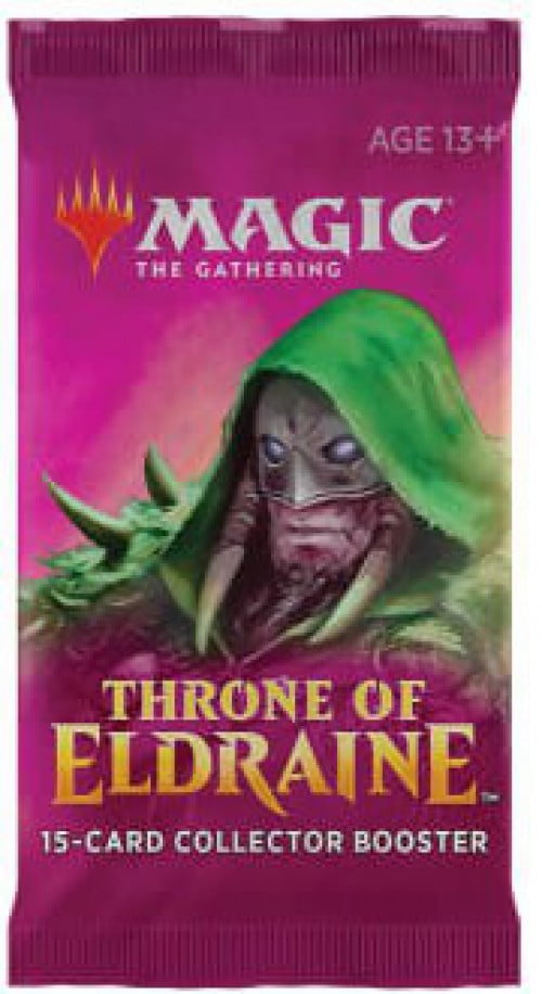 Magic The Gathering Throne of Eldraine Collector Booster Pack 15 Card per Pack