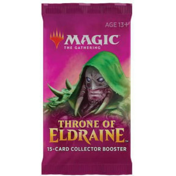 Magic The Gathering Throne of Eldraine Collector Booster Pack 15 Card per Pack