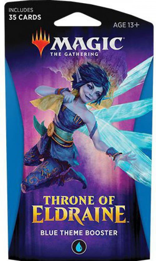 Magic: The Gathering Throne of Eldraine Theme Booster - Blue - Walmart.com
