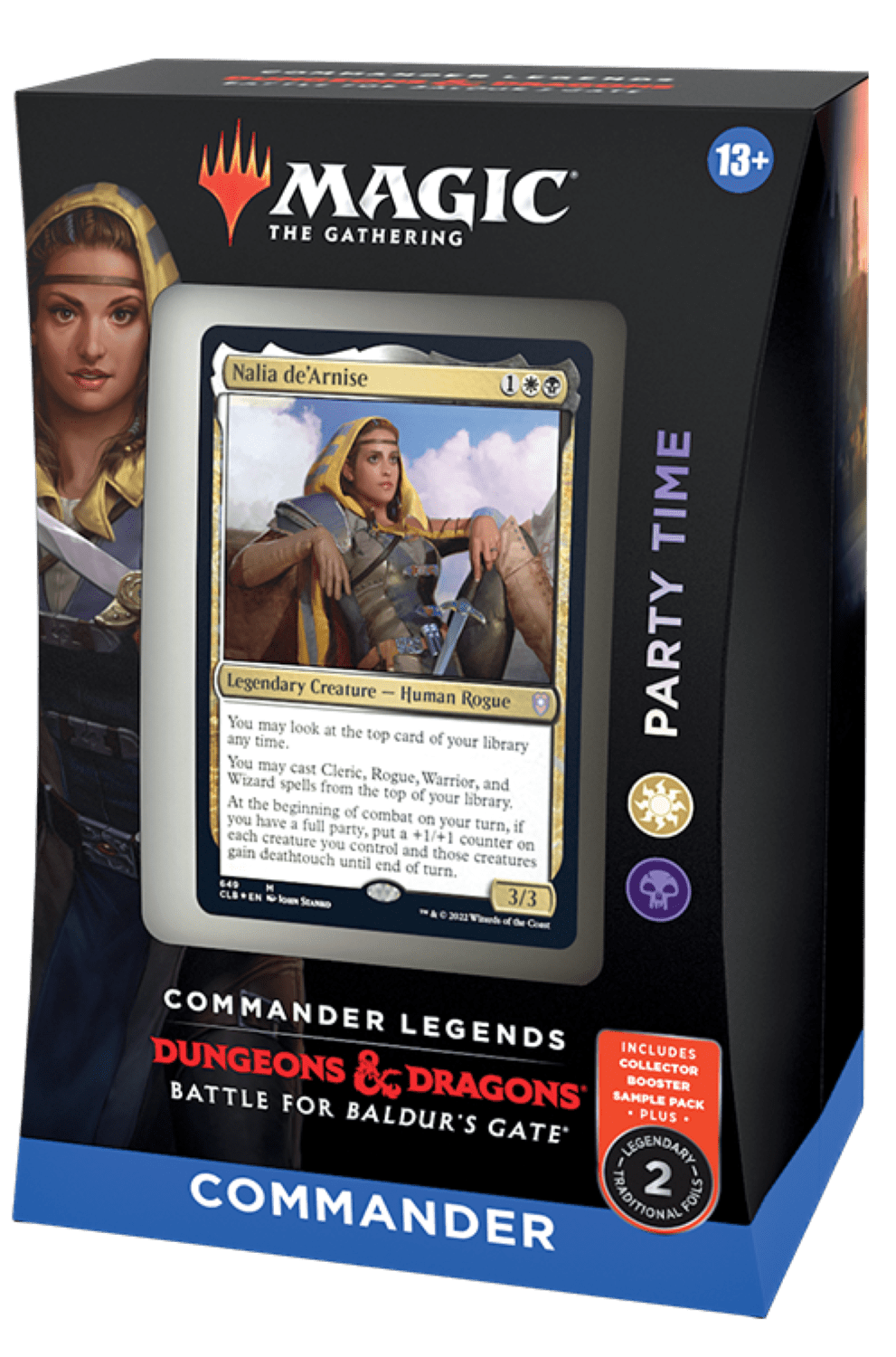 Magic The Gathering Trading Card Games: Commander Legends Baldurs Gate Commander Deck