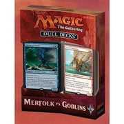 Magic The Gathering Trading Card Games Duel Decks Merfolk vs Goblins