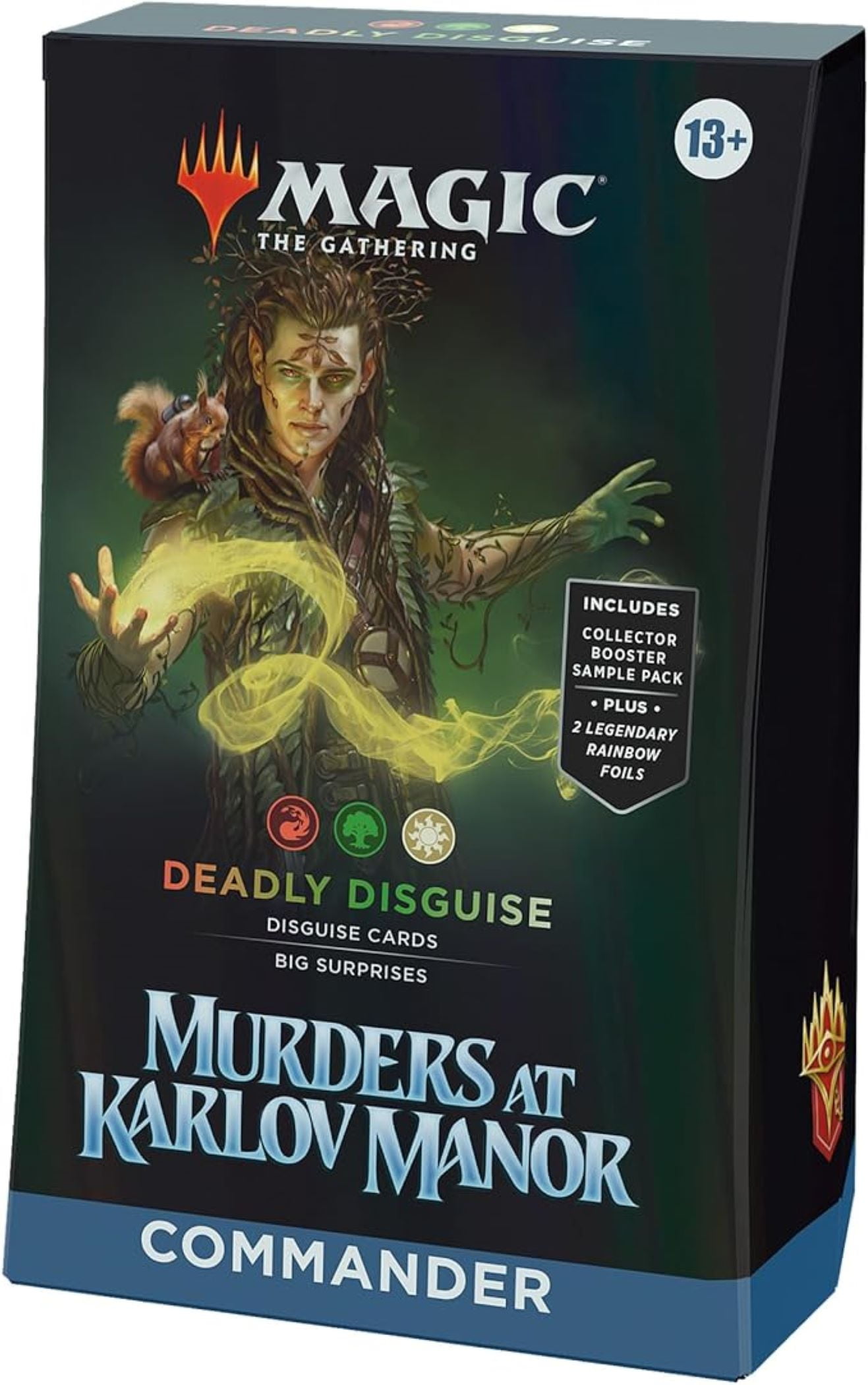 Magic: The Gathering Trading Card Games Murders at Karlov Manor Commander Deck Deadly Disguise
