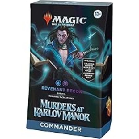 Magic: The Gathering Trading Card Games Murders at Karlov Manor Commander Deck Revenant Recon