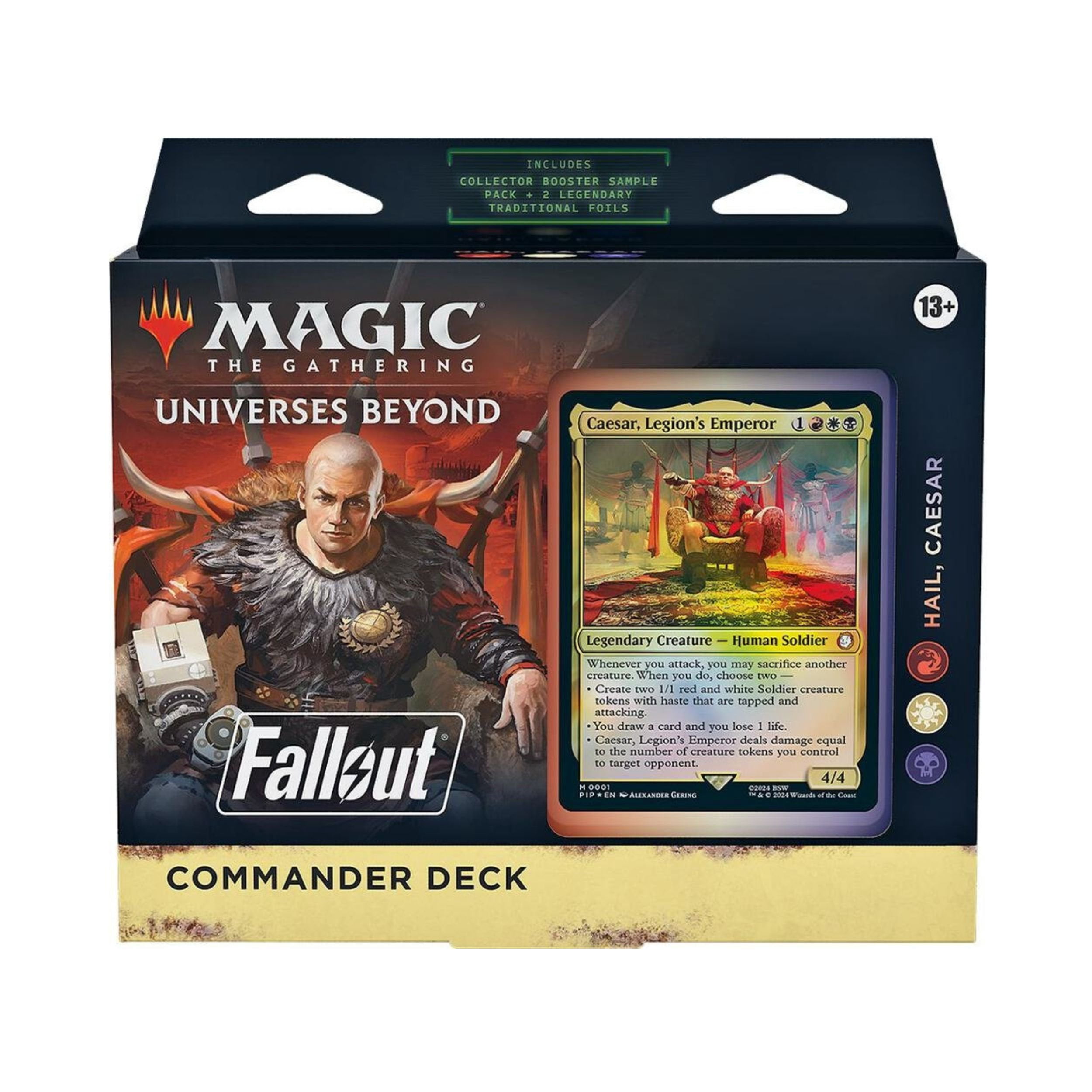 Collectible Magic: The Gathering Universes Beyond Fallout Hail, Caesar ...