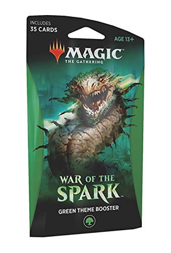 Magic The Gathering: War of the Spark Green Theme Booster - Walmart.com Magic The Gathering: War of the Spark Green Theme Booster - Walmart.com