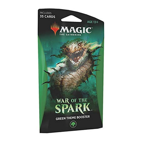 Magic The Gathering: War of the Spark Green Theme Booster