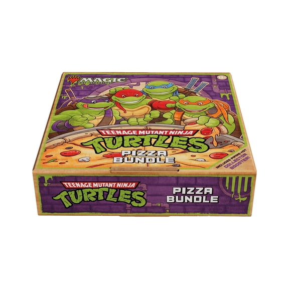 Magic: The Gathering x Teenage Mutant Ninja Turtles Pizza Bundle - Collectible Deck Set