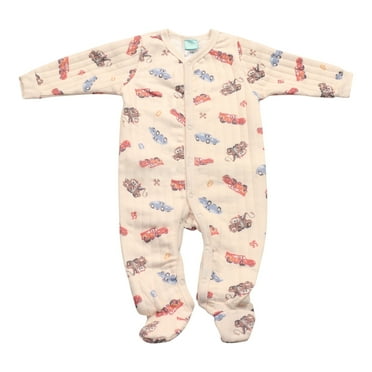 Magic Threadz Disney Baby Boys Quilted Footed Coveralls – Toy Story, Cars, Winnie the Pooh & Spiderman Infant (0/3M–6/9M)