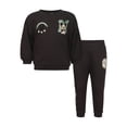 thumbnail image 1 of Disney Clothes Baby Boys 2-Piece Pant Set – Mickey Mouse Sweatshirt & Jogger Outfit Infant (0/3M–24M), 1 of 8