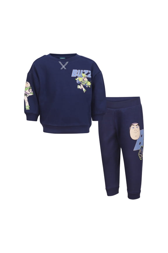 Clothes Baby Boys 2-Piece Pant Set – Toy Story Buzz Sweatshirt & Jogger Outfit Infant (0/3M–24M)