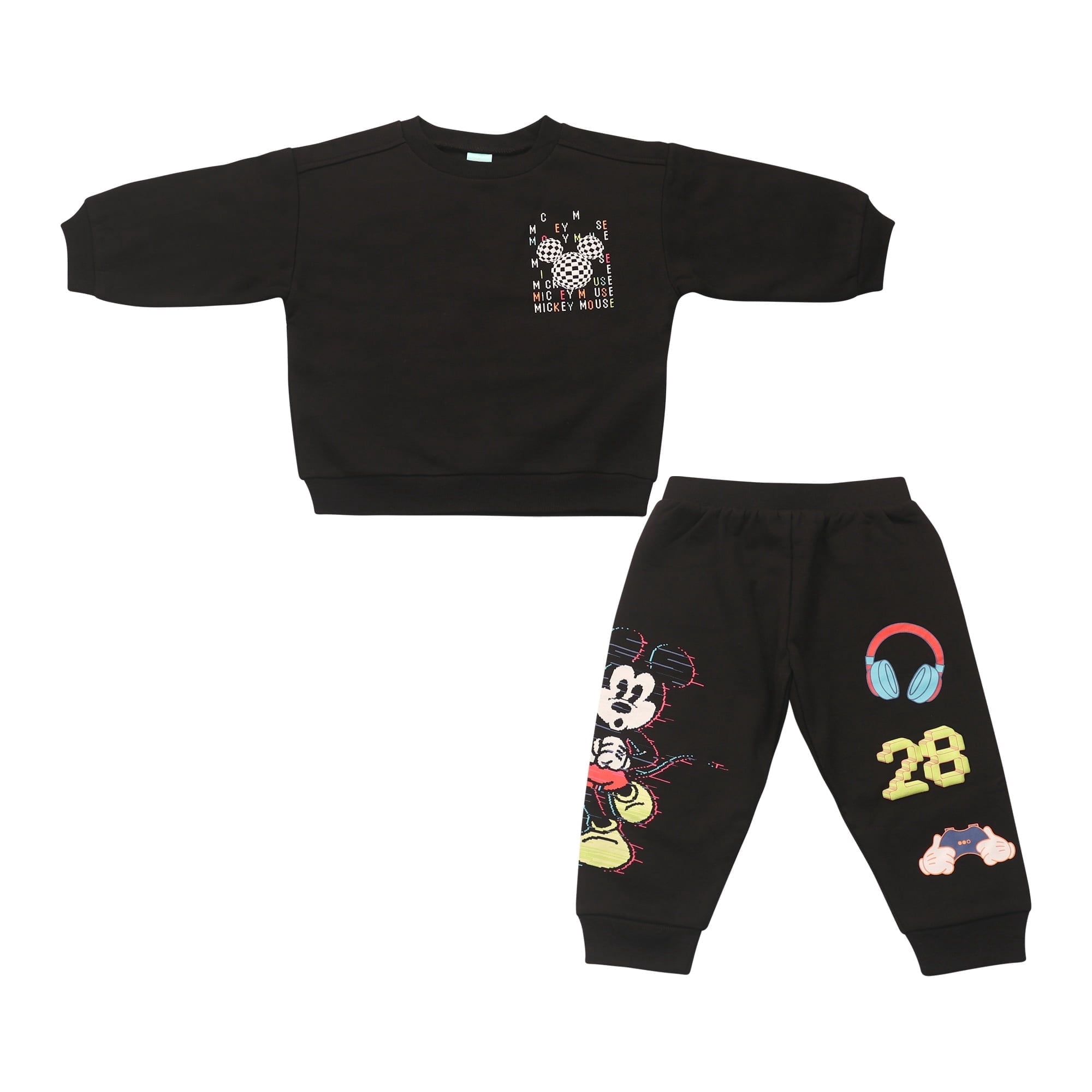 Magic Threadz Disney Clothes Baby Boys Pant Set – Mickey Mouse, Winnie ...