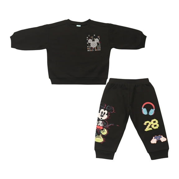 Disney Clothes Baby Boys Pant Set – Mickey Mouse, Winnie the Pooh, Cars, Toy Story, & Spiderman Outfit Set (0/3M to 24M)