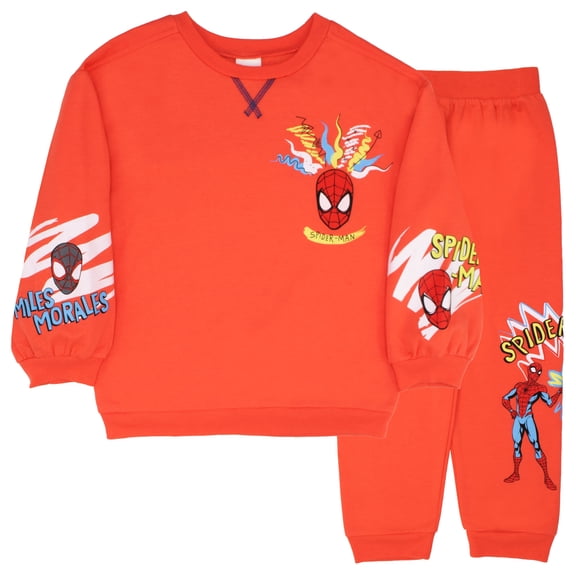 Disney Clothes Baby Boys Pant Set – Spiderman, Mickey Mouse, Spidey & Friends, Cars, Winnie the Pooh & Toy Story Outfit Set with Long Sleeve Top & Pants (12M–24M)