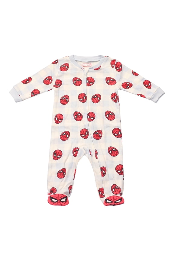 Clothes Baby Boys Quilted Footed Coveralls – Spiderman (0/3M–6/9M)