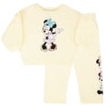 thumbnail image 1 of Disney Clothes Baby Girls Pant Set – Minnie Mouse Outfit (Tan) – 12M, 1 of 7