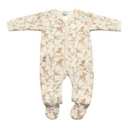 Magic Threadz Disney Clothes Baby Girls Quilted Footie Coveralls Winnie the Pooh, Bambi and Marie Printed Onesie (0/3M-6/9M)