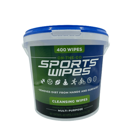 Magic Time, Body Hygiene Wipes, Resealable Container, 400 Count